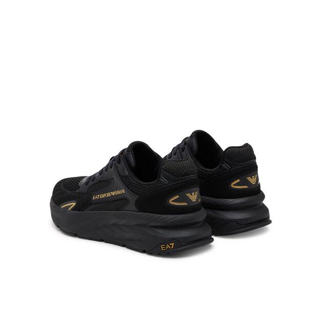Мужские кроссовки EA7 Emporio Armani X8x178 xk382 m701 чёрные
