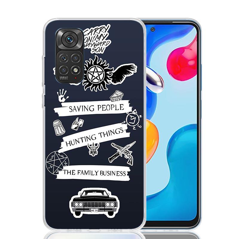 Babaite Supernatural SPN Dean And Sam Phone Case For Xiaomi Redmi Note 13 14 15 Pro Plus 12S 12 14S 11S 11E 10 10S 11 11T 5G 4G