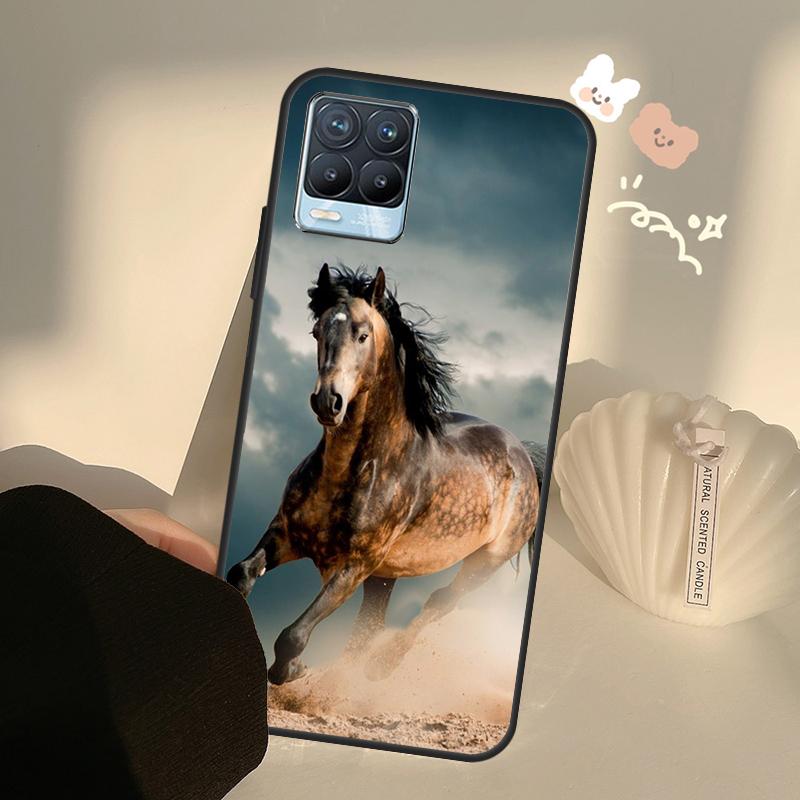 

Чехол Horses Running For OnePlus 10 Pro 9 Pro 8T Nord2 9R для Realme GT 2 Pro 7 8 GT Neo2 9i 8i C21 Coque OnePlus Nord 2