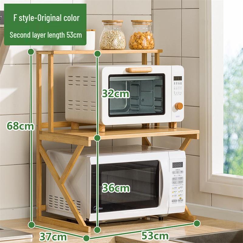 Tiered Kitchen Countertop Spice and Utensil Organizer Shelf