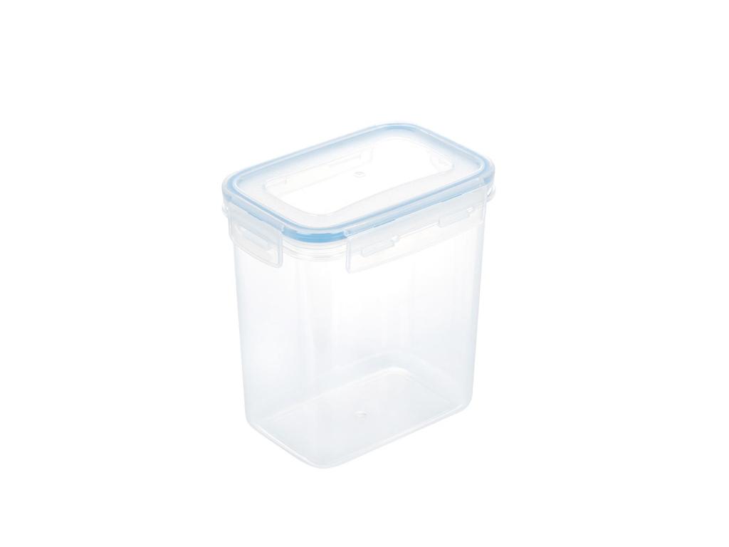 Vlhkosti a hmyzu odolná skladovací nádoba z plastu potravinářské kvality s vzduchotěsným uzávěrem