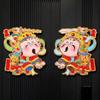 Traditional Fu Character Sticker Cartoon New Year Door Sticker  Spring Festival