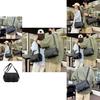 Trendy Black Casual Shoulder Bag With Ample Space Ideal For Daily Use And Gym Activities
