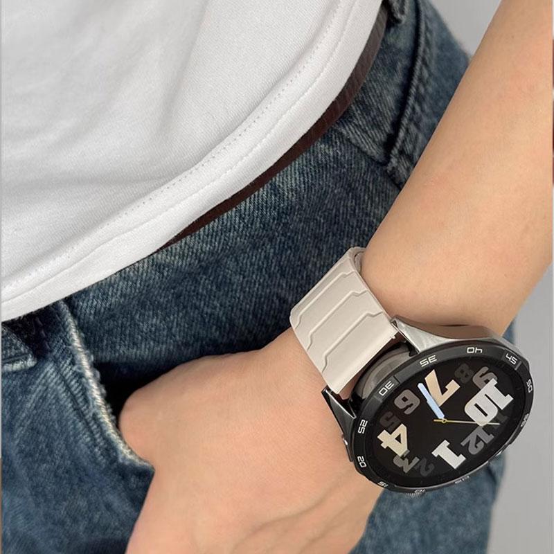 22mm watch straps For Xiaomi Redmi watch 5 active/5 lite Sport Magnetic Silicone belt Bracelet correa Redmi watch5 active band
