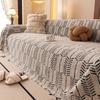 2025 Mode Geometrisch bedrucktes Sofa-Handtuch Multifunktionale Freizeit-Kniedecke für Büro All-Inclusive Weiche Chenille Sofaabdeckung