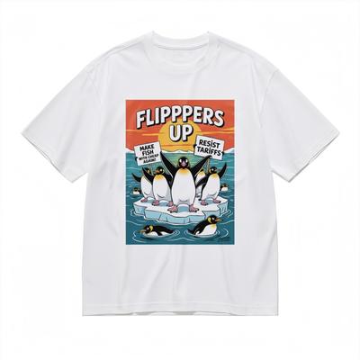 Damen Bequemes Komfortables Klassisches T-Shirt Eisbär Eislandschaft Design T-Shirt