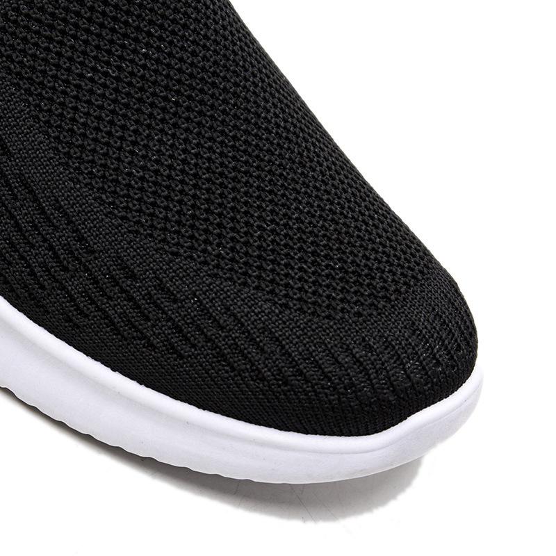 Atmungsaktive Herren-Slip-on-Freizeitsportschuhe mit Arbeitssicherheitsmerkmalen