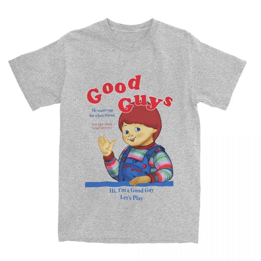 Alle Jahreszeiten Männer Frauen Gute Jungs Chucky Hemd Outfit T-shirt Kleidung Vintage T Shirt
