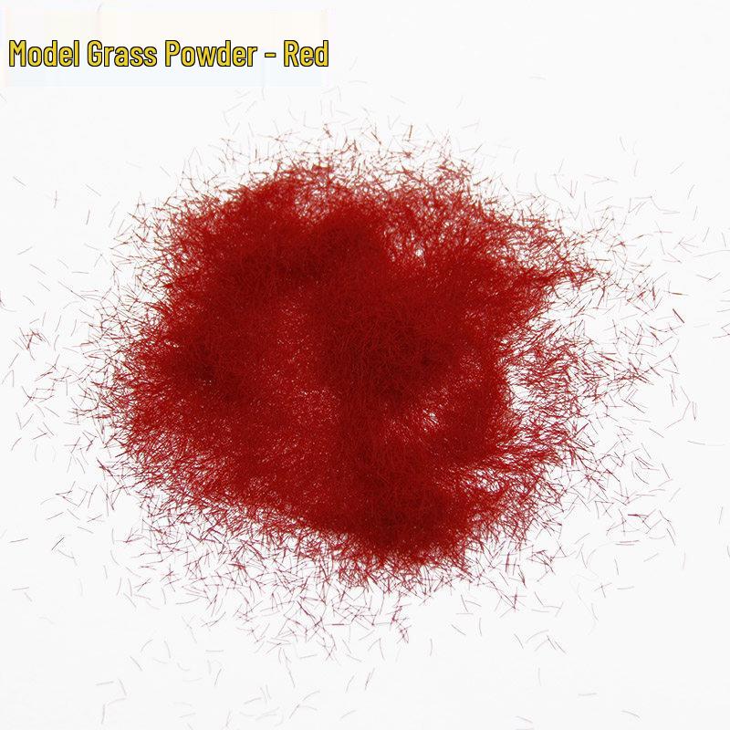 DIY Architectural Model Grass Materials: Landscape Green Powder, Fluff, and Needles