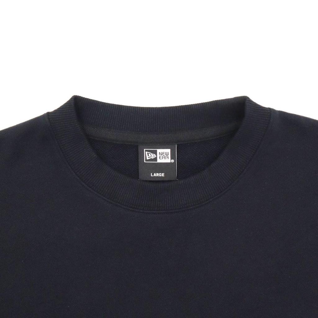 NEW ERA Sweatshirt Crew Neck Box Logo Black XXL 14507994 NER35A5166