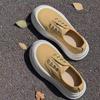 Breathable foam platform canvas shoes, little white shoes, women's summer and autumn new women's shoes, casual versatile board shoes