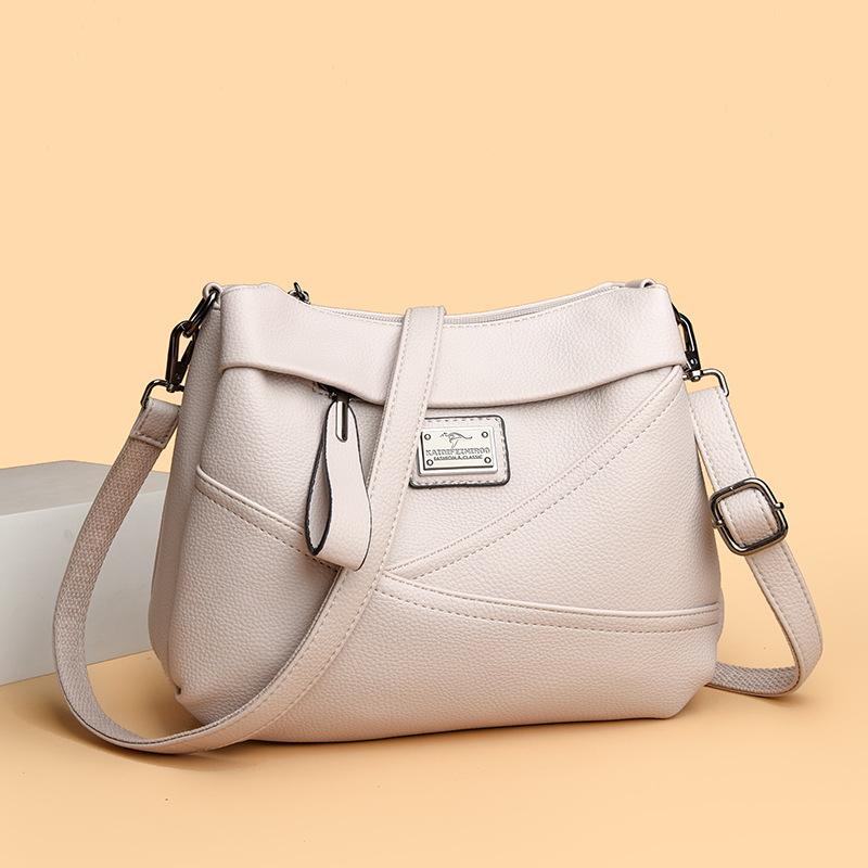 Módní crossbody taška Velkokapacitní taška přes jedno rameno pro matky a babičky Jednoduchá taška