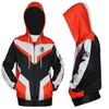 New Avengers, Quantum Battle Suit Concept Sweater, Zipper Hoodie