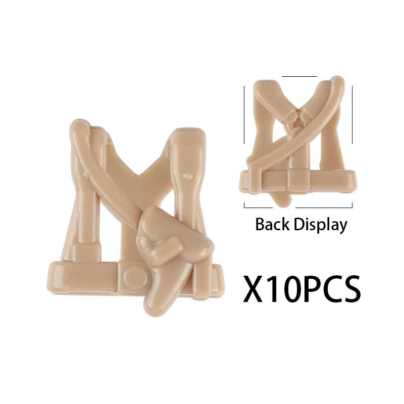 MOC Military SWAT Soldiers Building Blocks Accessories Set Medical Box Vest Backpack Bricks Kids Gift