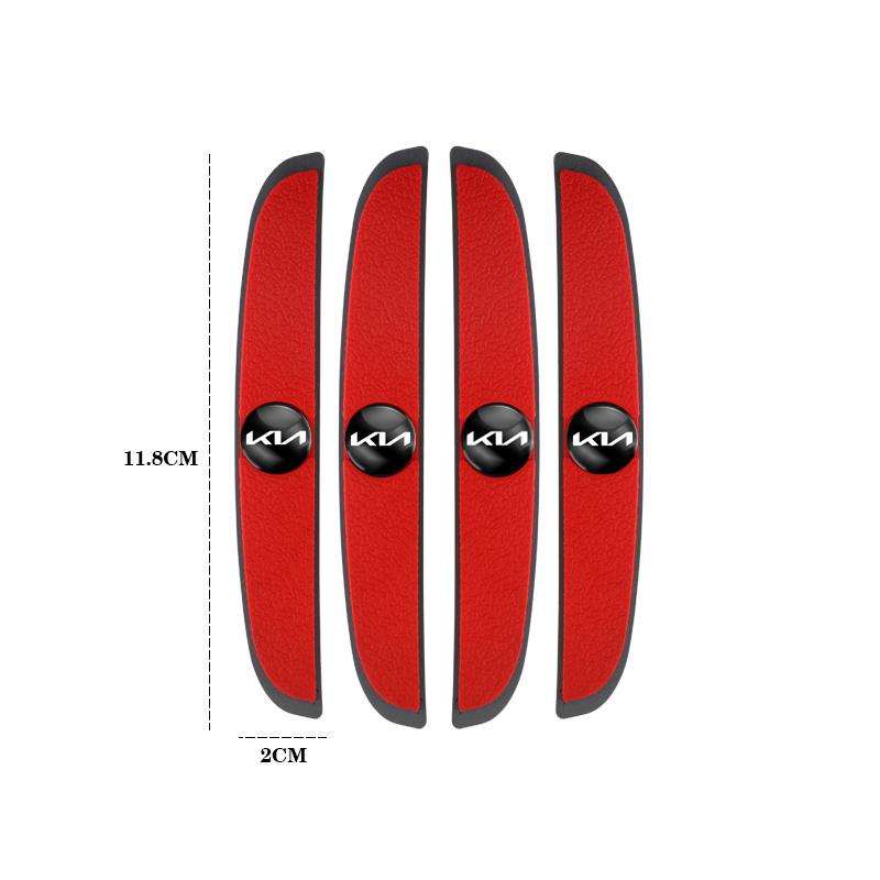 AANP1 For Kia Morning Picanto Rio Ray Sorento XCeed Soul Cerato 4Pcs Car Anti-Collision Strip Car Door Anti-Scratch Protector Stickers