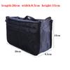 Organizer Insert Bag Women Nylon Travel Insert Organizer Handbag Purse Large Liner Lady Makeup Cosmetic Bag Cheap Female Tote