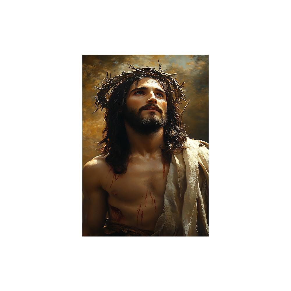 Jezus Christelijke Hand van God Canvas Schilderij Religieuze Posters en Prints Muurkunst Lam van God Afbeeldingen Kamer Huis Decoratie