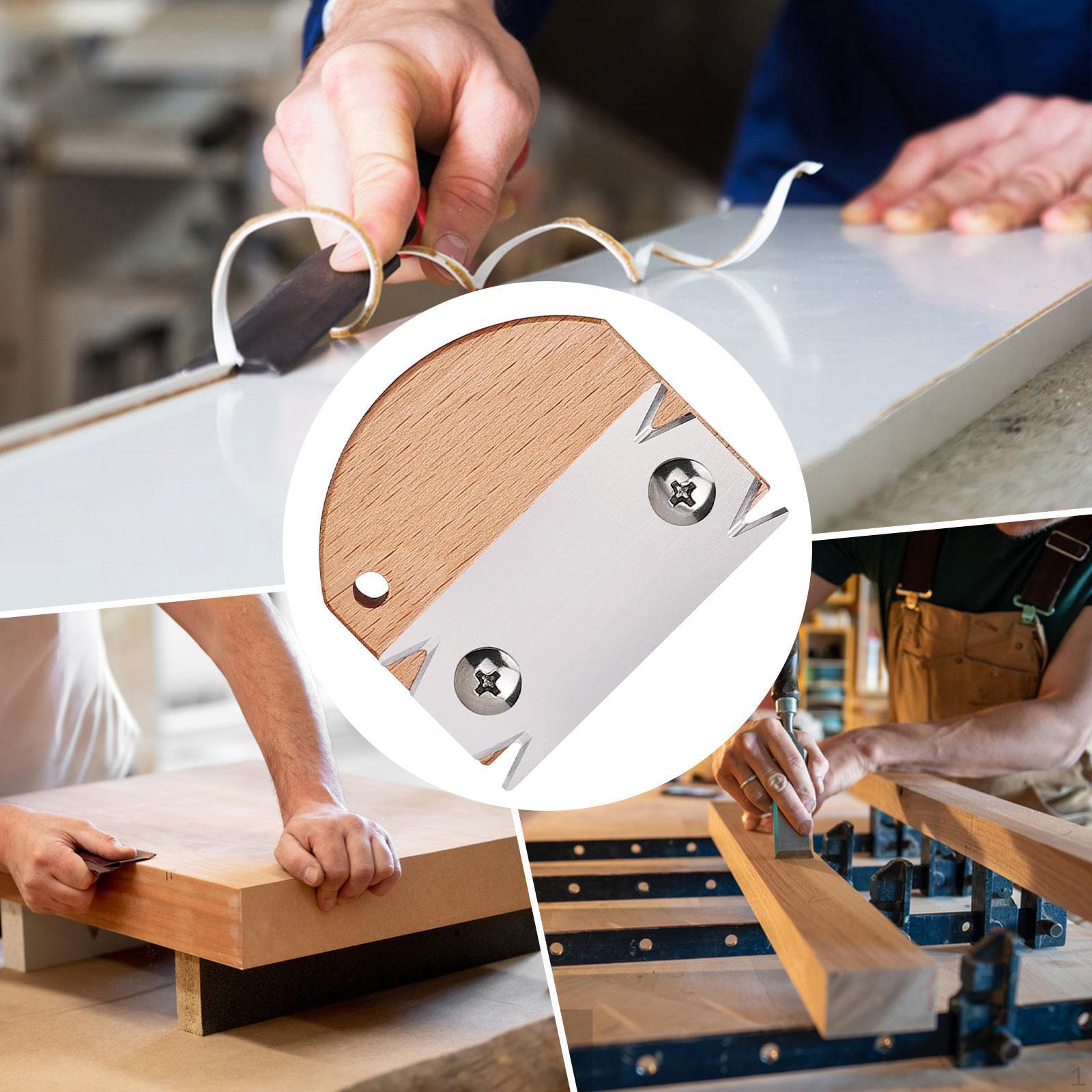 

Edge Banding Trimmer Hand Planer Bander with Wood Handle Easy to Use Mini Edges Cutter