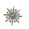 Gedi Star Brooch: Japanese & Korean Eight-Pointed Diamond Snowflake Pin for Women