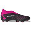 Adidas Predator Accuracy.3 Laceless FG Own Your Football Pack Unisex Sneakers Black Core-Black Cloud-White GW4597