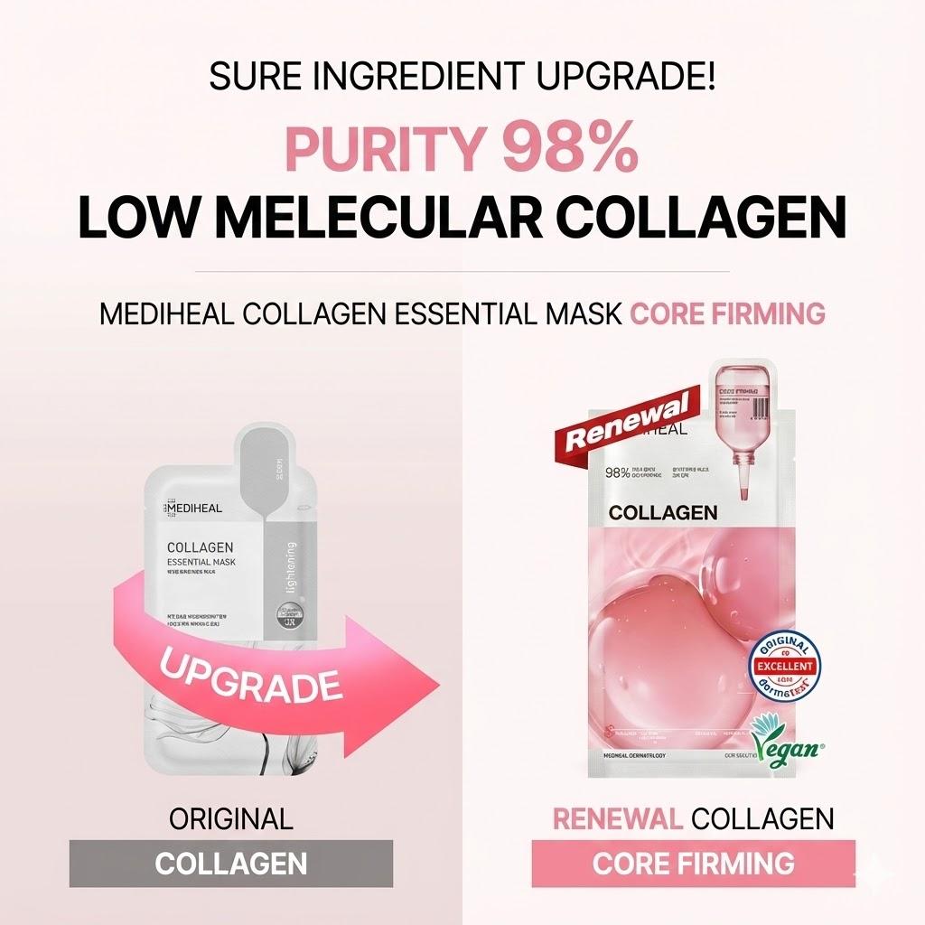 Mediheal Essential Mask Collagen 24ml x 10 sheets