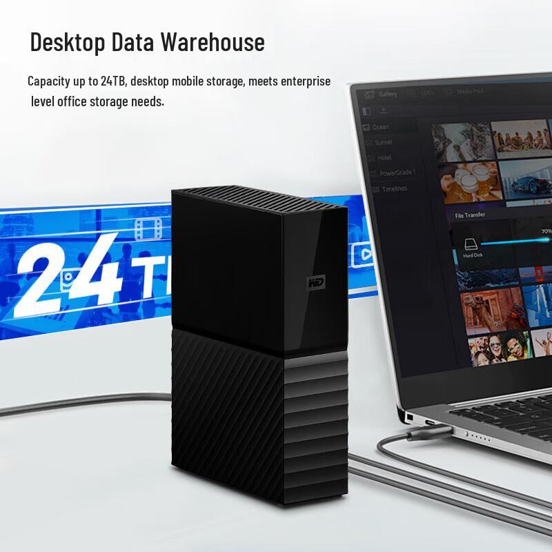 WD My Book 16TB USB 3.0 Desktop Hard Drive