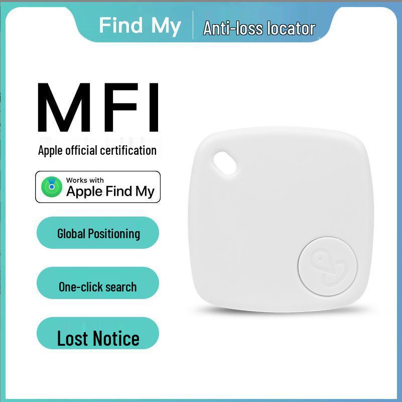 MFI-zertifizierter Bluetooth Anti-Verlust-Tracker für Geldbörsen, Schlüssel, Haustiere, Kinder und ältere Menschen - Kompatibel mit iOS Find My.