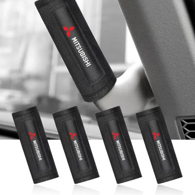 Luvas de Puxar para Carro Tampa Protetora da Alça do Apoio de Braço do Teto Acessórios Para Pajero Outlander XL Montero Lancer Triton l200 Galant