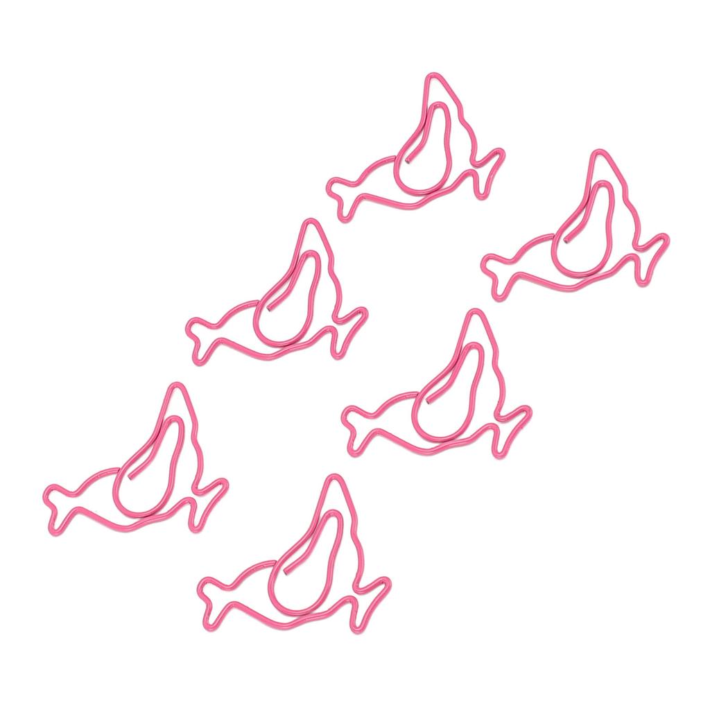 100pcs Chick Paper Clips Vibrant Color Animal Paper Clips Waterproof Rustproof Reusable Iron Wire Cu