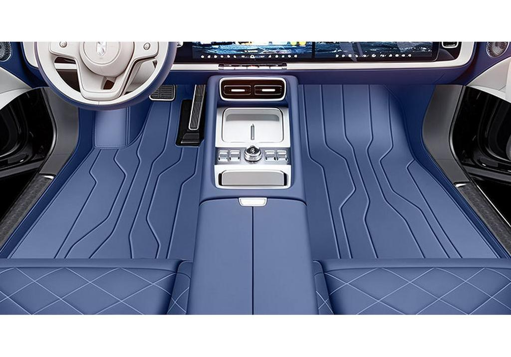 Custom Floor Mats for Hongqi G9 2026: Full Coverage Car Interior Carpet for Five-Six Seaters
