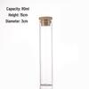 Available: Bamboo Lid Glass Test Tube 30mm with Rubber Ring Cork, Ideal for Flower Tea Storage, Moisture-Proof, and Portioning.