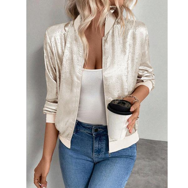 New Autumn Winter Casual Fashion Classic Sequined Nightclub Coat