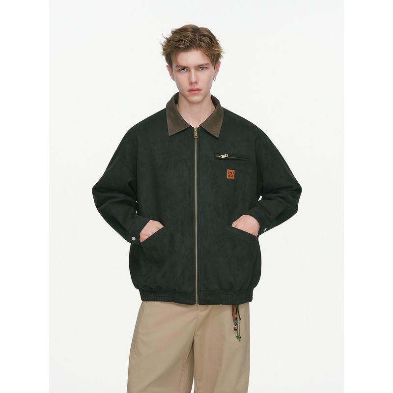 Dream Made American Carhartt Suede Jacket Men's Autumn Detroit Workwear Barn Style Jacket