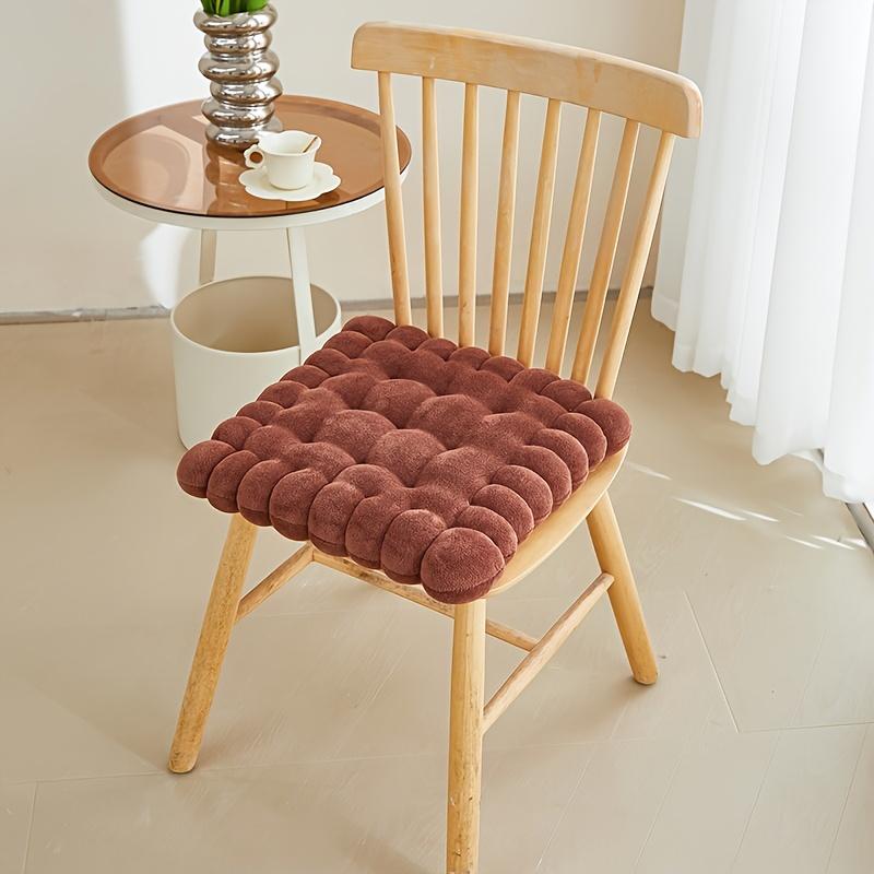 Large Biscuit Shape Plush Cushion,Soft Creative Pillow Chair Seat Pad, Decorative Cookie Japanese Tatami Back Cushion