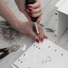 30Pcs Furniture Angle Corner Brackets Heavy Duty Support for Cabinets Shelves Wardrobe Drawer Shelf Holder Reinforcement