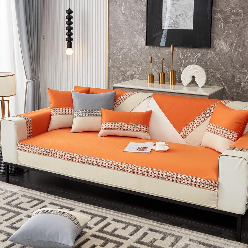 Vodotěsný polštář na pohovku Four Seasons Univerzální Jednoduchý Moderní Potah na sedák Potah na pohovku Plně potažený polštář