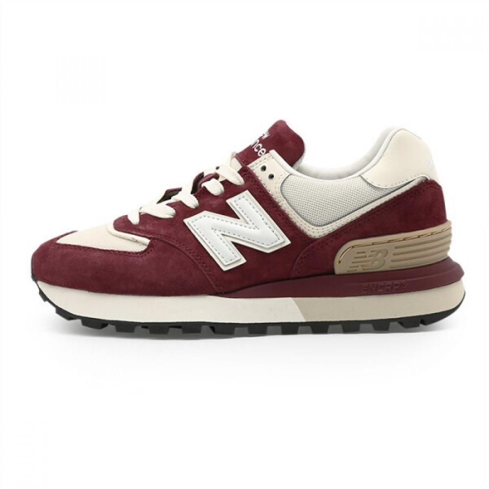 New Balance Women 574 Legacy Burgundy Angora Sneakers U574lgrb