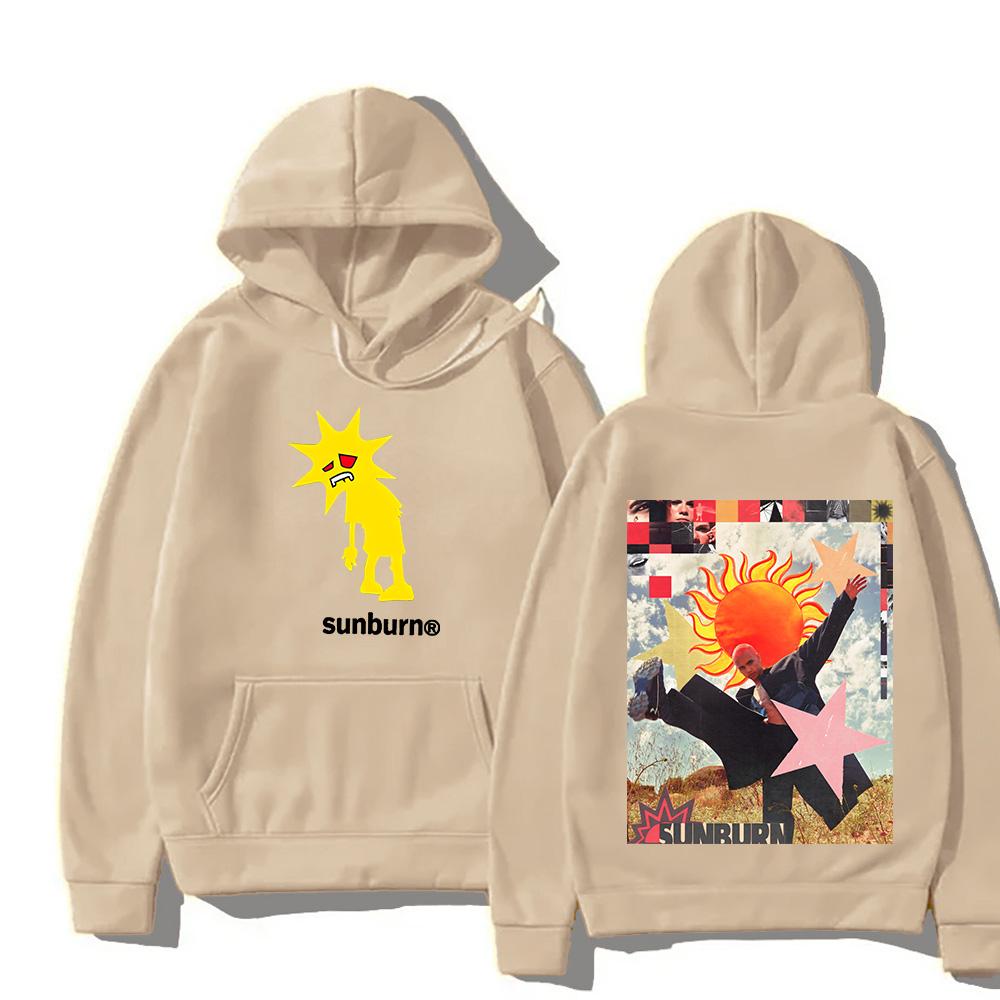 Vergiss mich nicht Sunburn Tour Pullover Dominic Fike Hoodie Streetwear Trend Übergroße Kleidung High Street Kapuzenpullover Popmusik