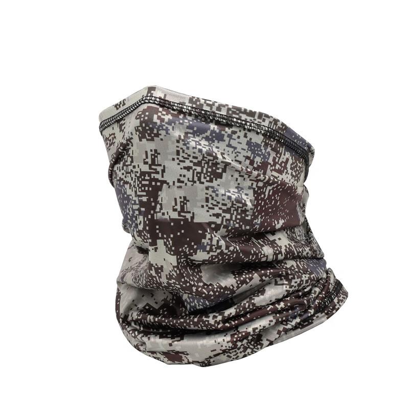 Yilan Camouflage Starry Sky Ice Silk Sun Protection Neck Gaiter