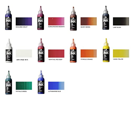 Holbein Acrylic Ink AI791 30ml 10-Color Set 15791