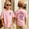 Cute Meme Six Seven Italian Brainrot 67 Number Graphic Print TShirt BoyGirl Summer Short Sleeved Kids Comfortable Tshirt Top
