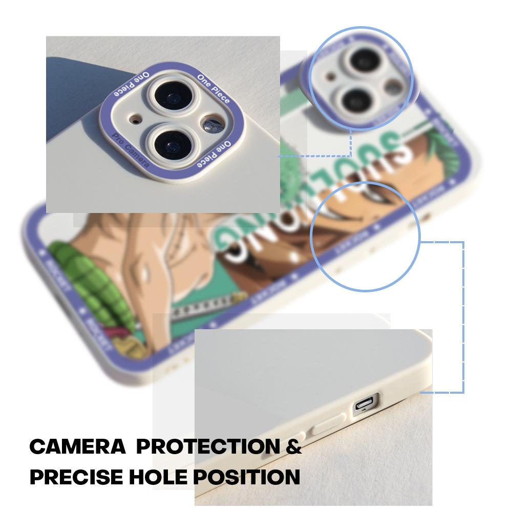 Phone Case Soft Rubber TPU Cellphone Casing Full Cover Camera Protection Design Shockproof Cover for Huawei Honor Xiaomi Redmi