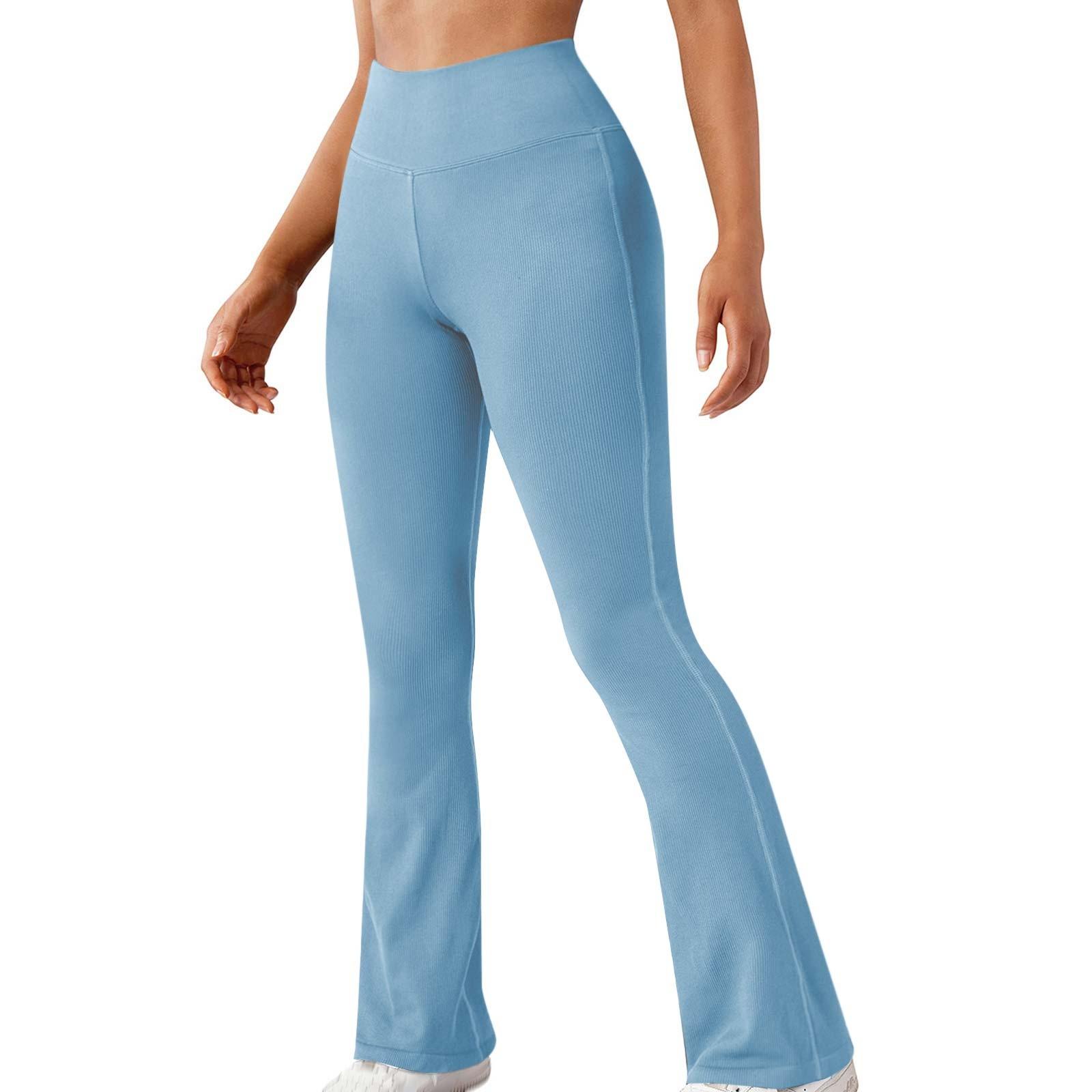 

Вязаные леггинсы для йоги для женщин, эластичные леггинсы для йоги, фитнеса, бега, спортзала, спортивные брюки полной длины для активного отдыха с высокой талией XXL