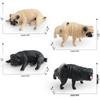 Pug Dog Model Toy for Children's Cognitive Play and Decoration