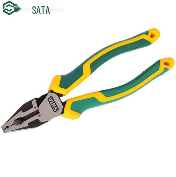 SATA Industrial Steel Wire Labor-Saving Combination Pliers 70321D/70322D/70323D 6 inch 70321D