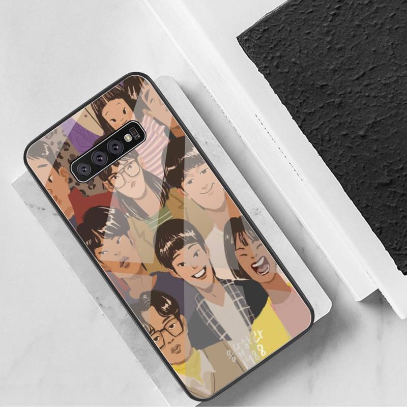 

Корейская дорама TV Reply 1988 Чехол для телефона из закаленного стекла для Samsung S20 Plus S7 S8 S9 S10 Plus Note 8 9 10 Plus Galaxy S9