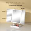 Foldable LED Makeup Mirror