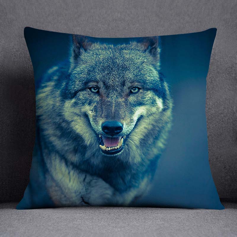 African Animal Beasts Home Decoration Pillowcase Square Pillowcase Home Office Decoration Cus On Cover