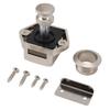 Push Button RV Cabinet Lock Zinc Alloy RV Cabinet Mini Push Button Latch Lock for Other Furniture