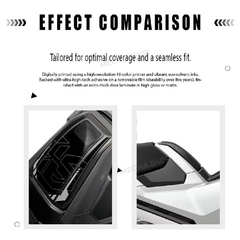 For XADV 750 X-ADV 750 2024 Xadv 750 2025 Tank Door Sticker 3D Resin Decal Protection Kit